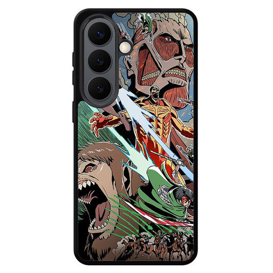 Attack on Titan Charge Samsung Galaxy S26 Series Case