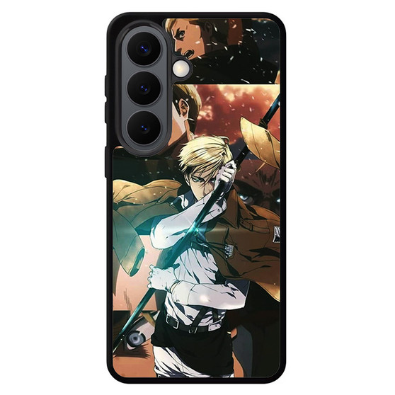 Attack on Titan Erwin Smith Samsung Galaxy S26 Series Case