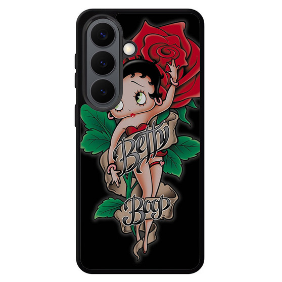 Betty Boop Red Rose Samsung Galaxy S26 Series Case