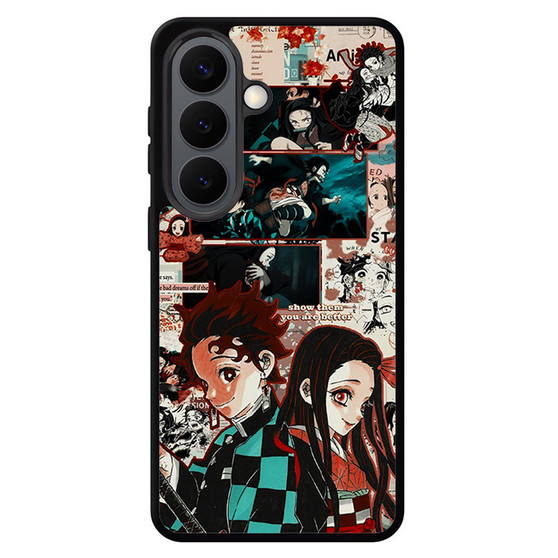 Demon Slayer Tanjiro and Nezuko Samsung Galaxy S26 Series Case