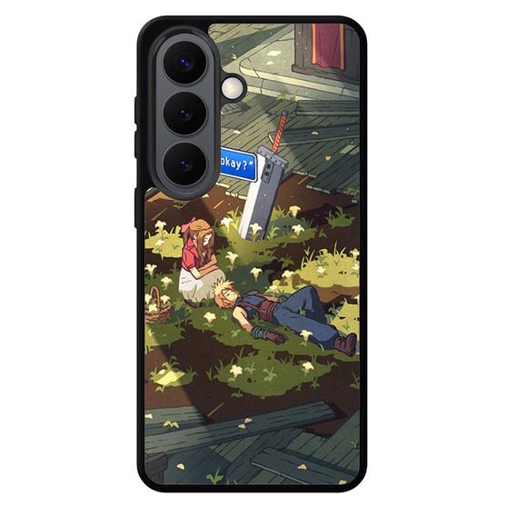 Final Fantasy VII Aerith and Cloud Samsung Galaxy S26 Series Case