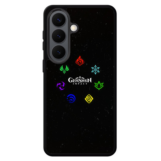 Genshin Impact Elements Samsung Galaxy S26 Series Case