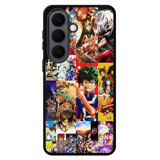 Good Anime Collage Colorful Samsung Galaxy S26 Series Case
