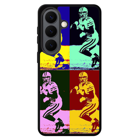 Green Bay Packers Aaron Rodgers Art Samsung Galaxy S26 Series Case