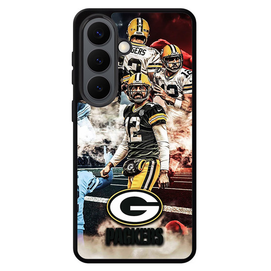 Green Bay Packers Aaron Rodgers Collage Samsung Galaxy S26 Series Case