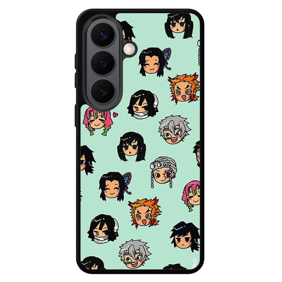 Kimetsu No Yaiba Cute Characters Samsung Galaxy S26 Series Case