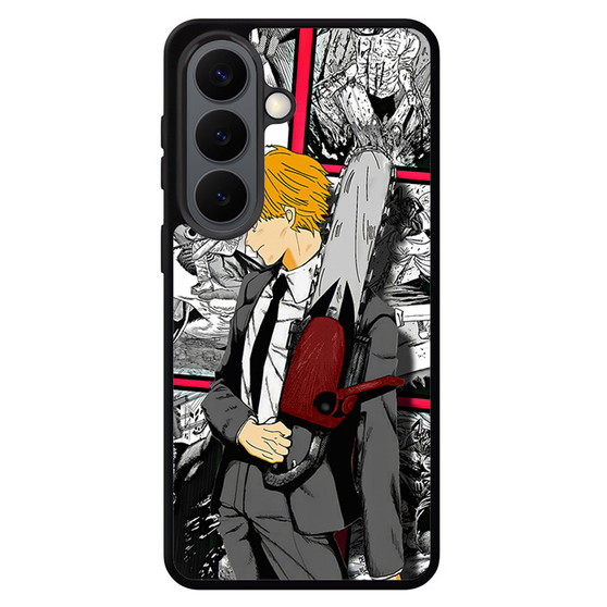 Denji in Comic Art Samsung Galaxy S26 Series Case