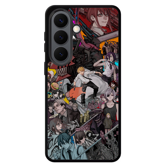 Denji Power Makima Aki Collages Samsung Galaxy S26 Series Case