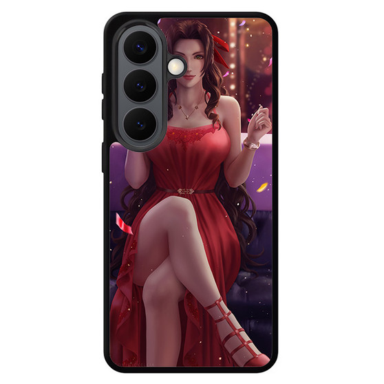 Final Fantasy VII Remake Aerith art Samsung Galaxy S26 Series Case