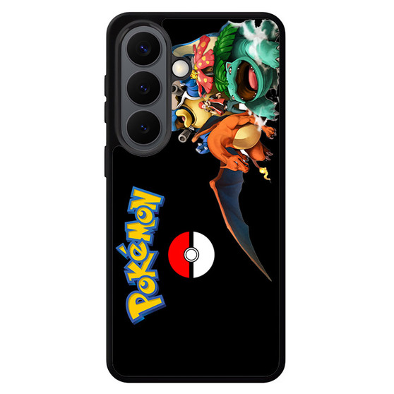 Pokemon in Black Samsung Galaxy S26 Series Case