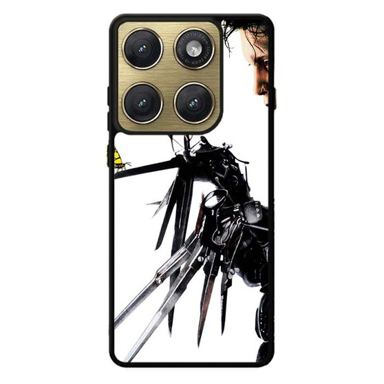 Edward scissorhand and butterfly Motorola Edge 2026 Case