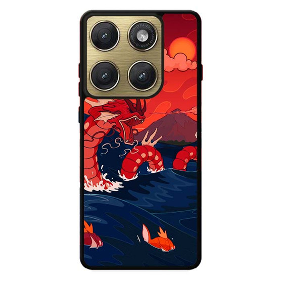 Pokemon red gyrados great wave Motorola Edge 2026 Case