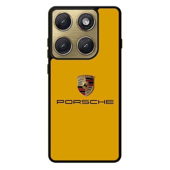 Porsche yellow Motorola Edge 2026 Case