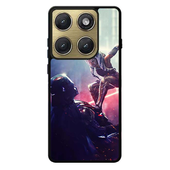 Star Wars Ahsoka Tano Vs Vader Motorola Edge 2026 Case