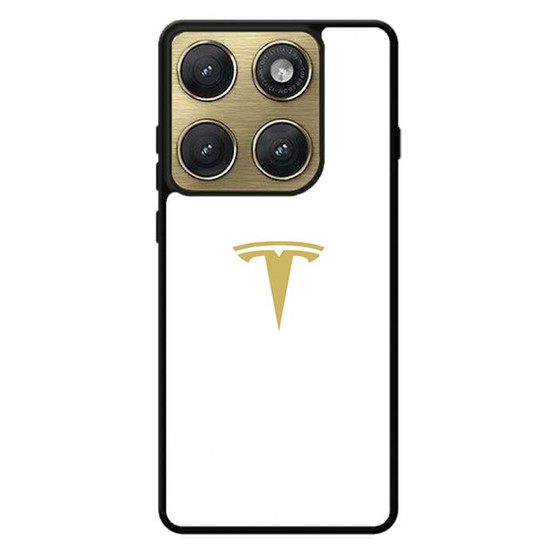 Tesla white Motorola Edge 2026 Case