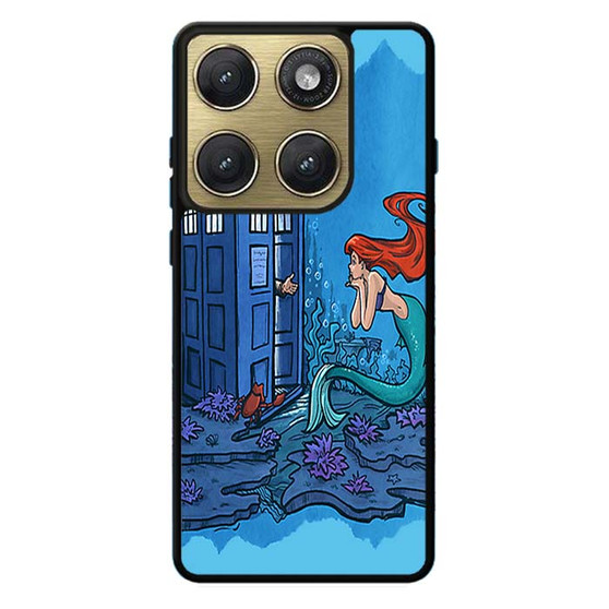 Ariel Mermaid Tardis Motorola Edge 2026 Case