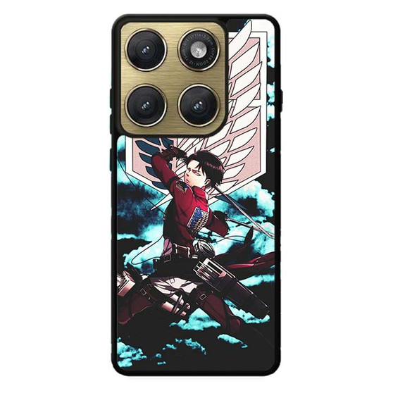 Attack on the Titan Captain Levi 2 Motorola Edge 2026 Case