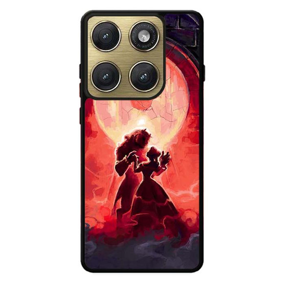 beauty and the beast vintage art Motorola Edge 2026 Case