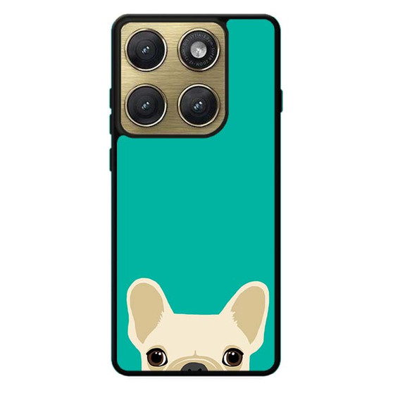 blue french bulldog Motorola Edge 2026 Case
