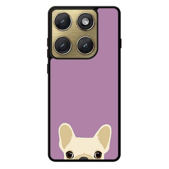 Cute French Bulldog pink Motorola Edge 2026 Case