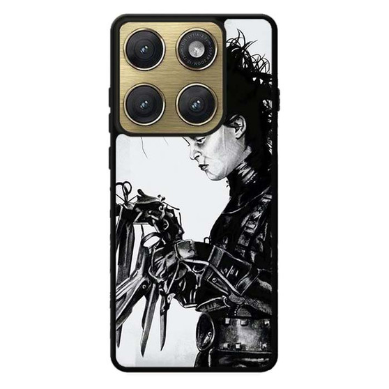 Edward Scissorhands art Motorola Edge 2026 Case