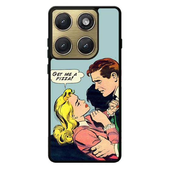 Get Me A pizza Comic Motorola Edge 2026 Case