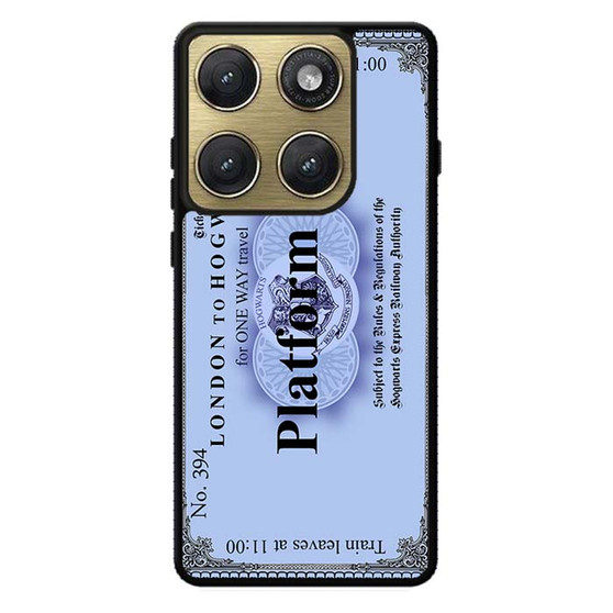 hogwarts blue platform Motorola Edge 2026 Case