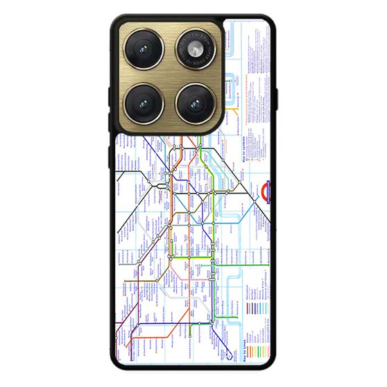 new york map Motorola Edge 2026 Case