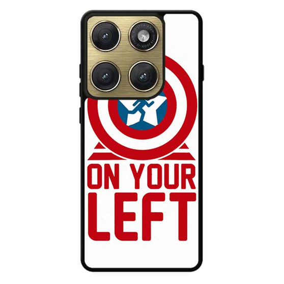 On your left captain america Motorola Edge 2026 Case