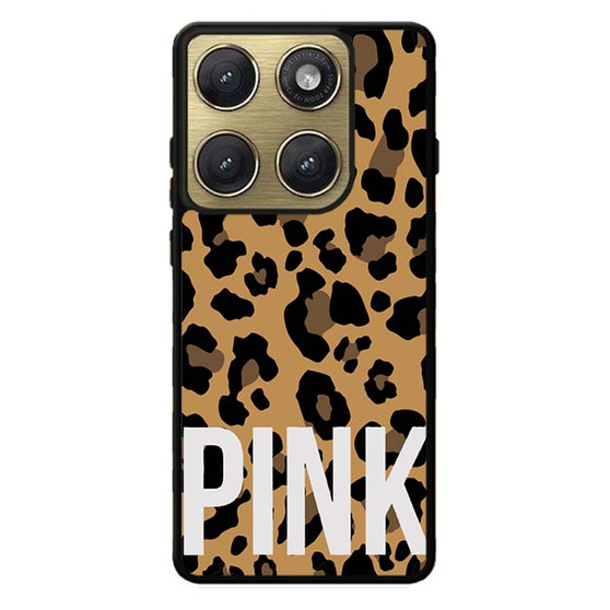 Pink Leopard Motorola Edge 2026 Case