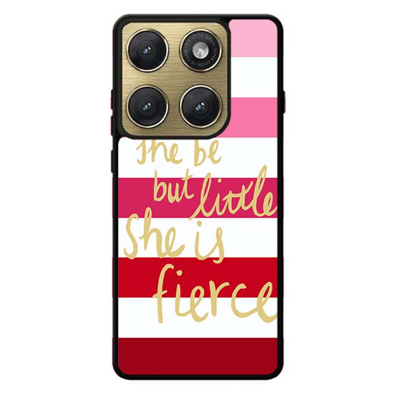 pink strip quotes Motorola Edge 2026 Case