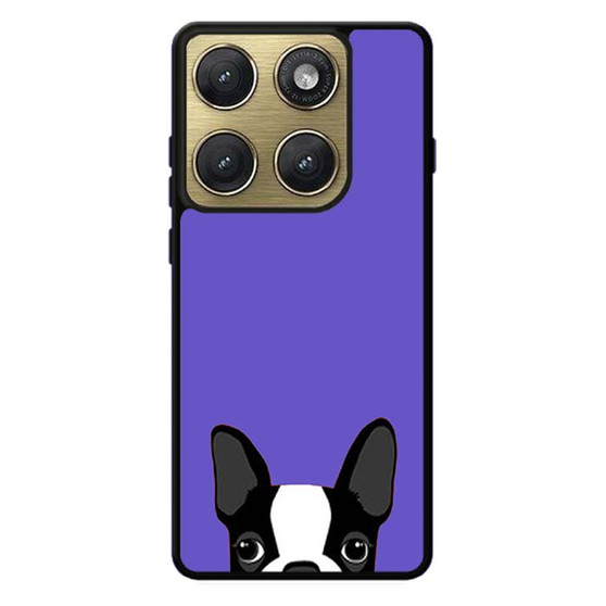 Purple Boston Terrier Motorola Edge 2026 Case