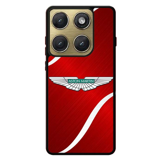 Red Polished Aston Martin Motorola Edge 2026 Case