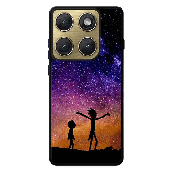 rick and morty space nebula Motorola Edge 2026 Case
