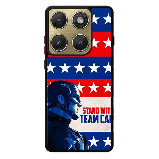 Stand With Captain America Motorola Edge 2026 Case