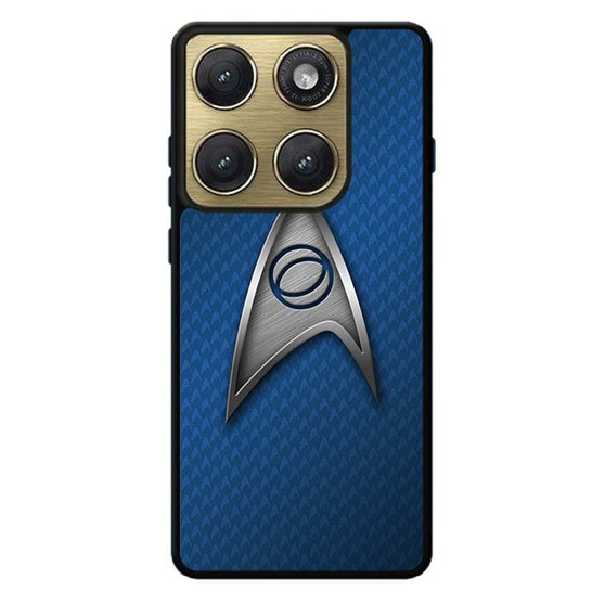 Star Trek Logo Blue Metal Motorola Edge 2026 Case