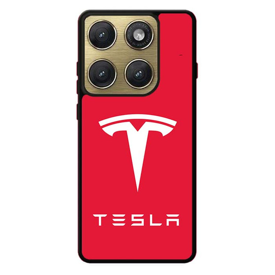 Tesla Logo 3 Motorola Edge 2026 Case