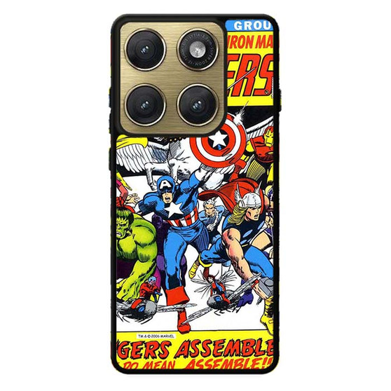 The Avengers Comic Marvel Motorola Edge 2026 Case