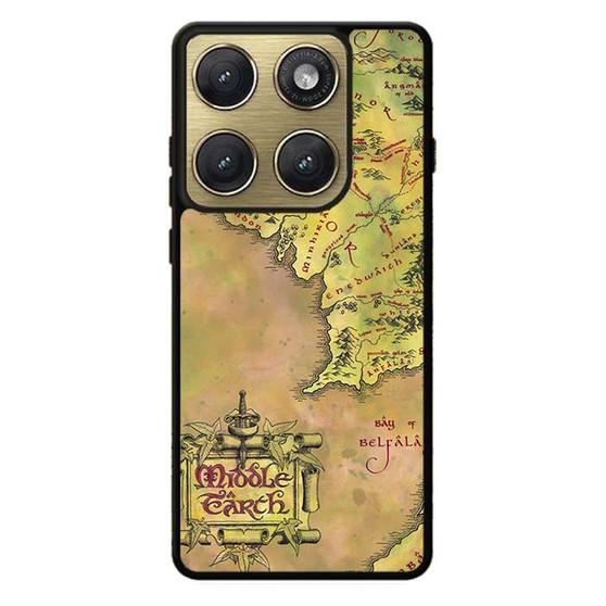 The Lord Of the rings Middle Earth map Motorola Edge 2026 Case