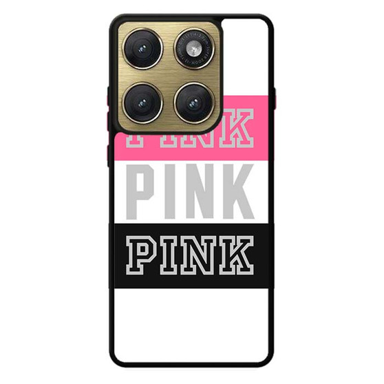 Triple Pink Victoria's secret Motorola Edge 2026 Case