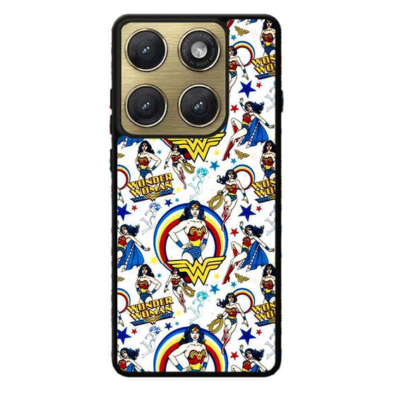 Wonder Woman Collages 1 Motorola Edge 2026 Case