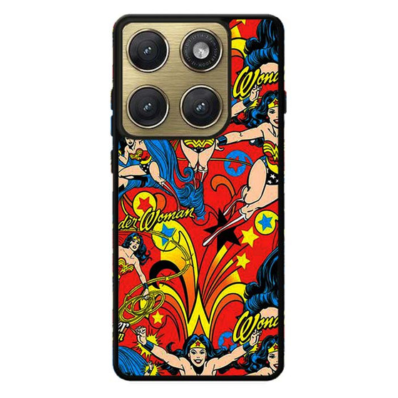 Wonder Woman Collages 2 Motorola Edge 2026 Case