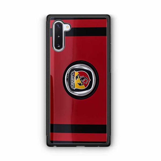 Abarth Automotive Logo Samsung Galaxy Note 10 Case