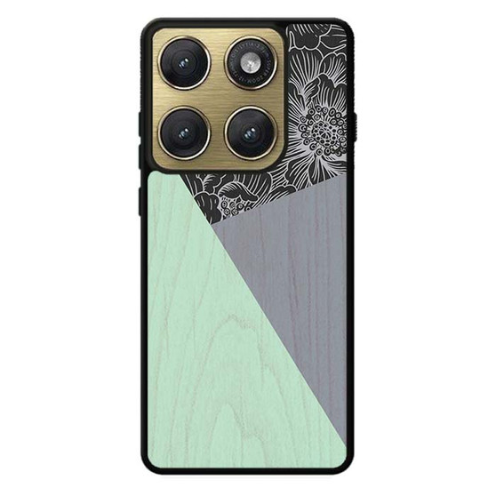 Wood Floral 1 Motorola Edge 2026 Case
