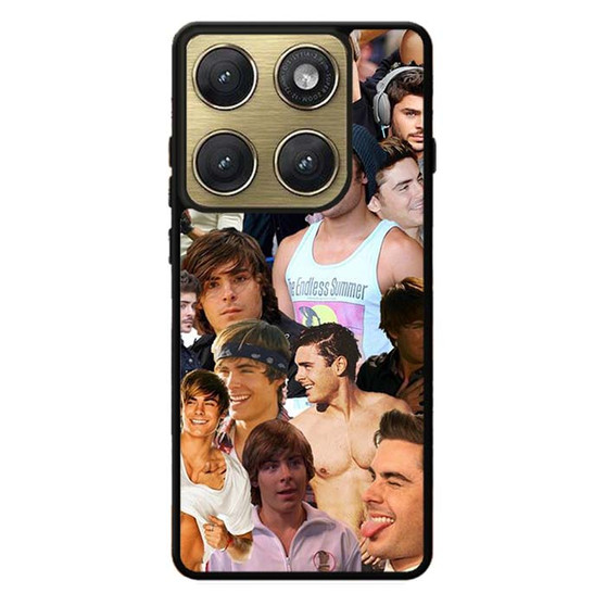 Zac Efron Collage Motorola Edge 2026 Case