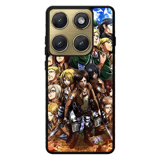Attack on Titan All Characters Motorola Edge 2026 Case