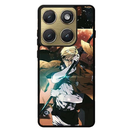 Attack on Titan Erwin Smith Motorola Edge 2026 Case