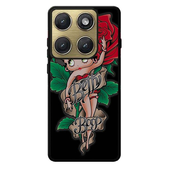 Betty Boop Red Rose Motorola Edge 2026 Case