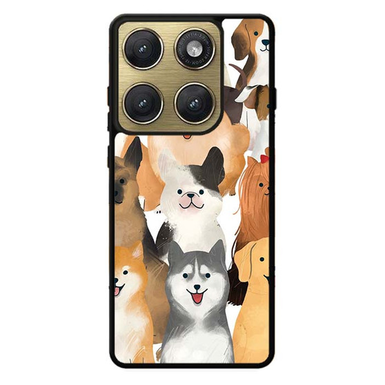 Cute Dogs Collage Motorola Edge 2026 Case