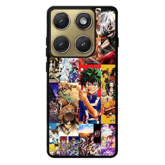 Good Anime Collage Colorful Motorola Edge 2026 Case